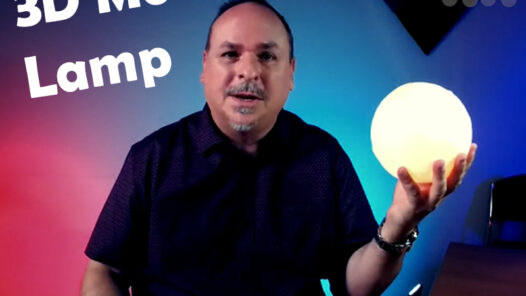 3d moon night light led lamp with 16 colors and remote