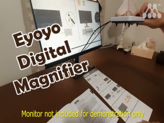 Eyoyo 5 inch digital magnifier visual aid