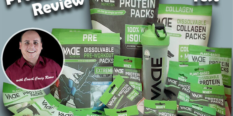Vade Nutrition Protein Powder Taste Test and Review