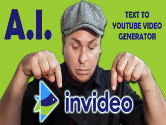Invideo AI text to video generator for YouTube
