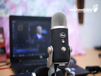 Blue Yeti Microphone Applaudable Media Cover Photo