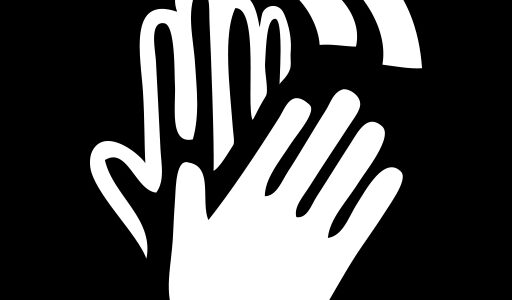 Applaudable Media Black and White Logo