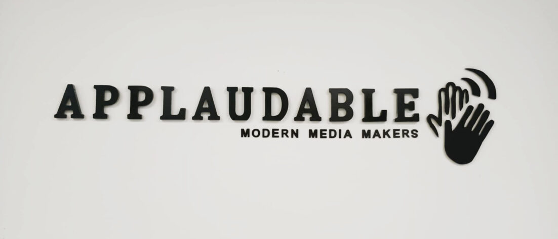 Applaudable Media Sign Logo Office Marketing Agency North lakes