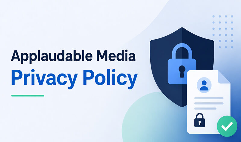 Applaudable Media Privacy Policy